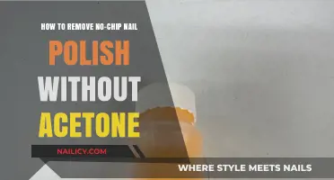 Removing No-Chip Nail Polish: Acetone-Free Methods