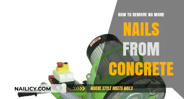 Removing No More Nails From Concrete: A Step-by-Step Guide