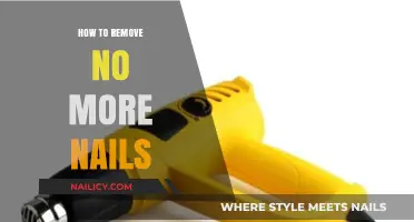Effective Ways to Remove No More Nails