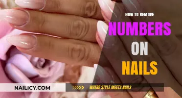 Easy Steps to Remove Numbers from Nails