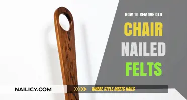 Removing Old Chair Felts: A Quick Guide