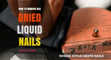 Effective Ways to Remove Old Dried Liquid Nails