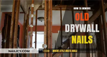 Efficiently Removing Drywall Nails: A Step-by-Step Guide