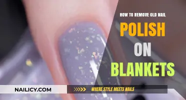 Removing Nail Polish Stains from Blankets: A Quick Guide