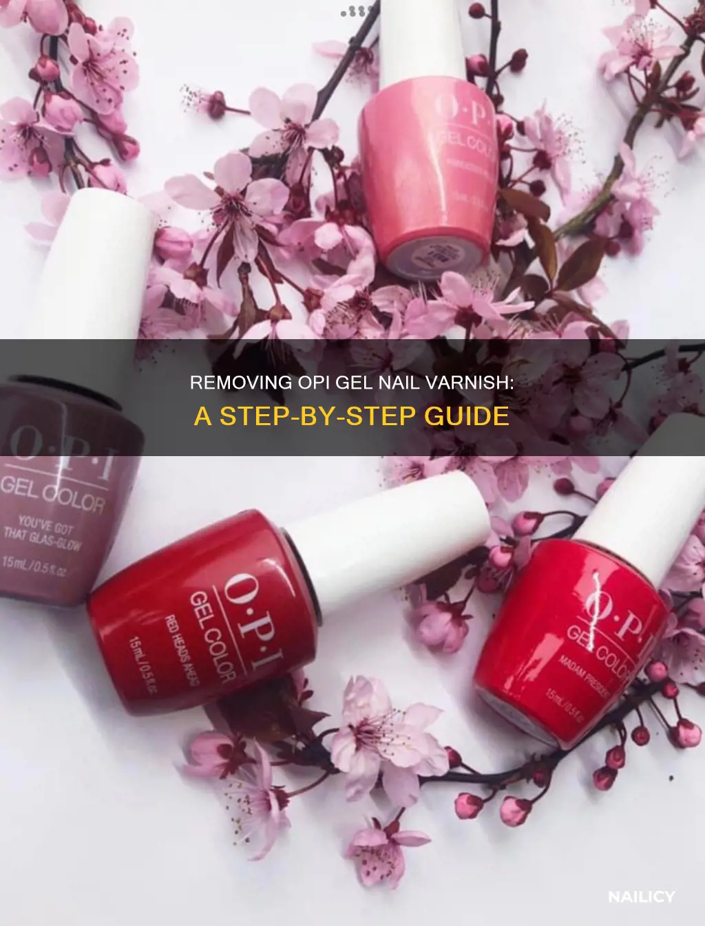 how to remove opi gel nail varnish