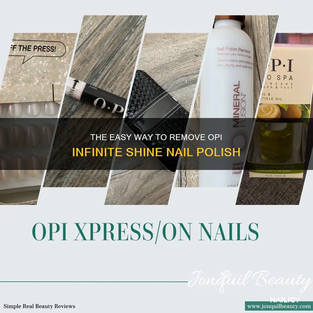 how to remove opi infinite shine nail polish