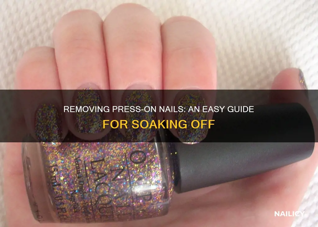 how to remove opi press on nails