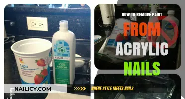 Removing Paint from Acrylic Nails: A Step-by-Step Guide