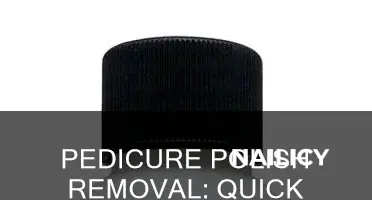 how to remove pedicure nail polish