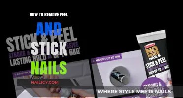 Easy Removal of Peel-and-Stick Nails at Home