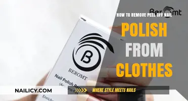Removing Nail Polish Stains from Clothes: A Quick Guide