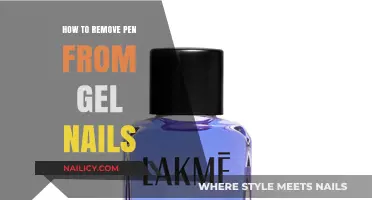 Removing Pen Stains from Gel Nails: A Quick Guide