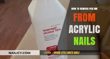 Removing Pen Ink from Acrylic Nails: Easy Solutions
