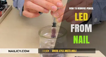 Easy Ways to Remove Pencil Lead from Nails