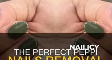 how to remove peppi nails