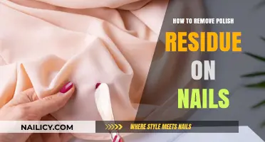 Get Rid of Nail Polish Residue
