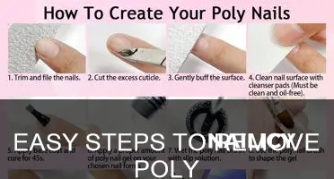 how to remove poly nails
