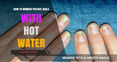 Hot Water Removal: An Easy Way to Take Off Polygel Nails