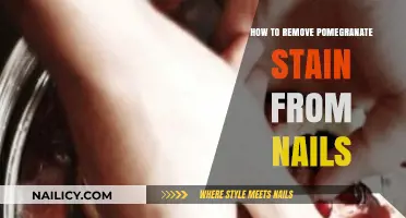Erase Pomegranate Stains from Nails: Quick and Easy Guide