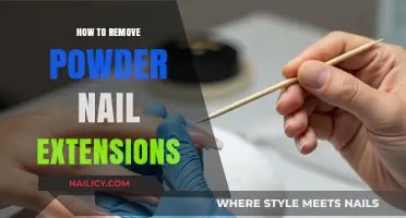 Removing Powder Nail Extensions: A Step-by-Step Guide