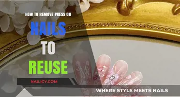 Press-On Nails: Easy Removal for Reuse