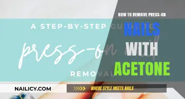 Removing Press-On Nails: An Acetone Guide