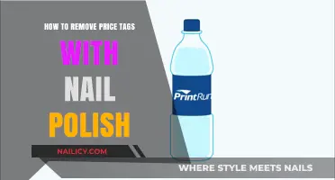 Removing Price Tags: Nail Polish to the Rescue
