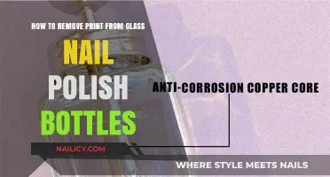 Erase Glass Nail Polish Bottle Print Easily