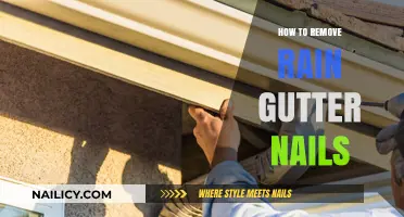 Efficiently Removing Rain Gutter Nails: A Step-by-Step Guide