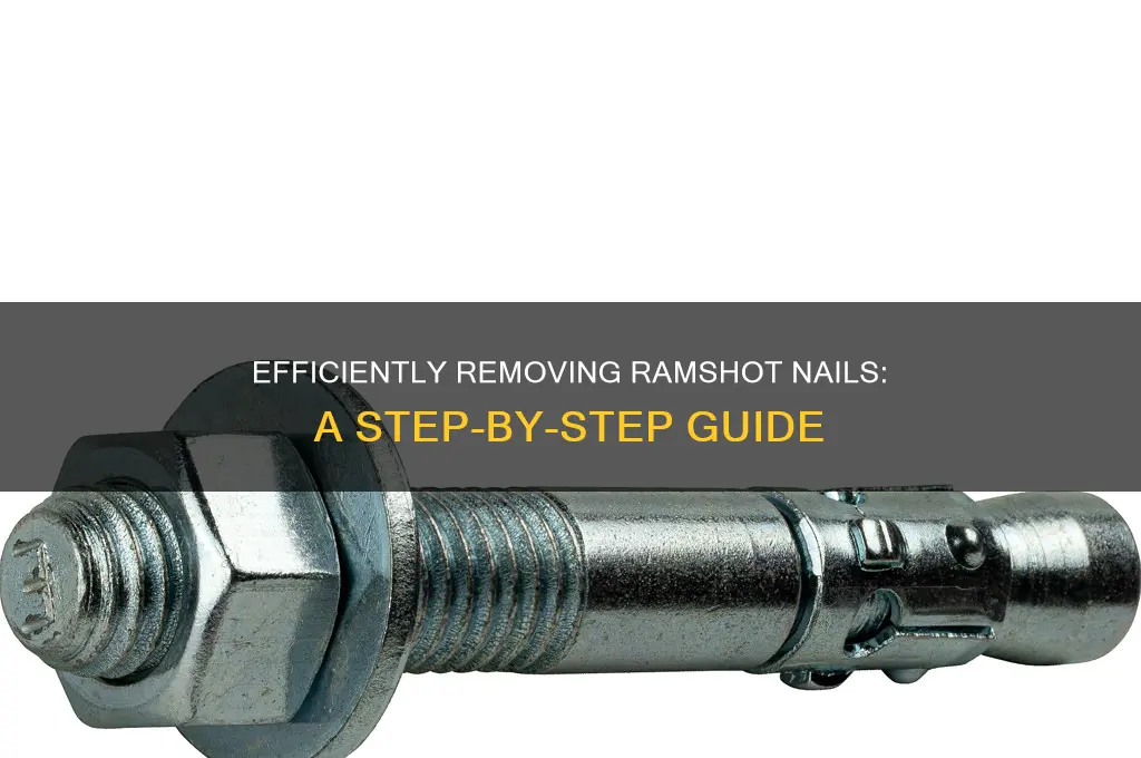 how to remove ramshot nails