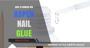 Removing Red Aspen Nail Glue: A Step-by-Step Guide