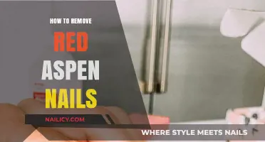 Easy Steps to Remove Red Aspen Nails