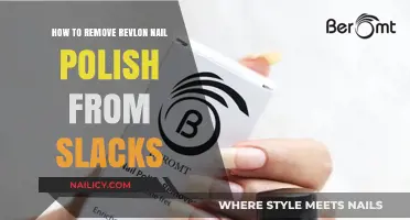 Erase Nail Polish Stains from Slacks: A Quick Guide