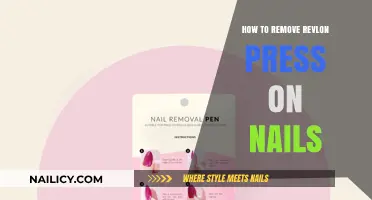 Easy Removal of Press-On Nails: Revlon Edition