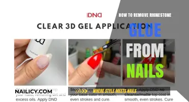 Removing Rhinestone Glue from Nails: A Step-by-Step Guide