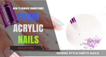 The Best Way to Remove Rhinestones from Acrylic Nails