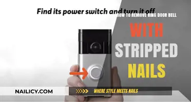 Fixing Stripped Nails: Removing Your Ring Doorbell