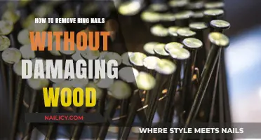 Removing Ring Nails: Protecting Wood with Precision