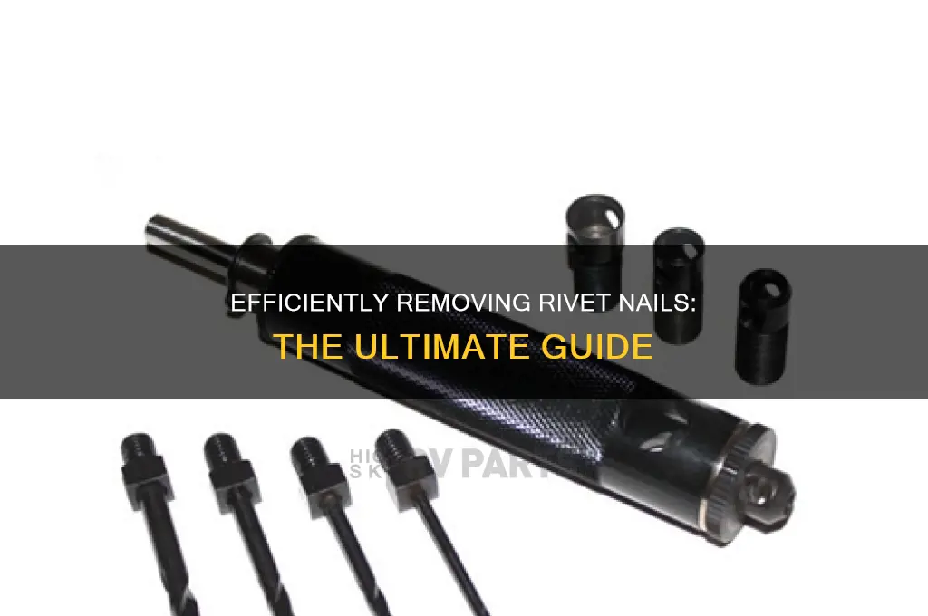 how to remove rivet nail