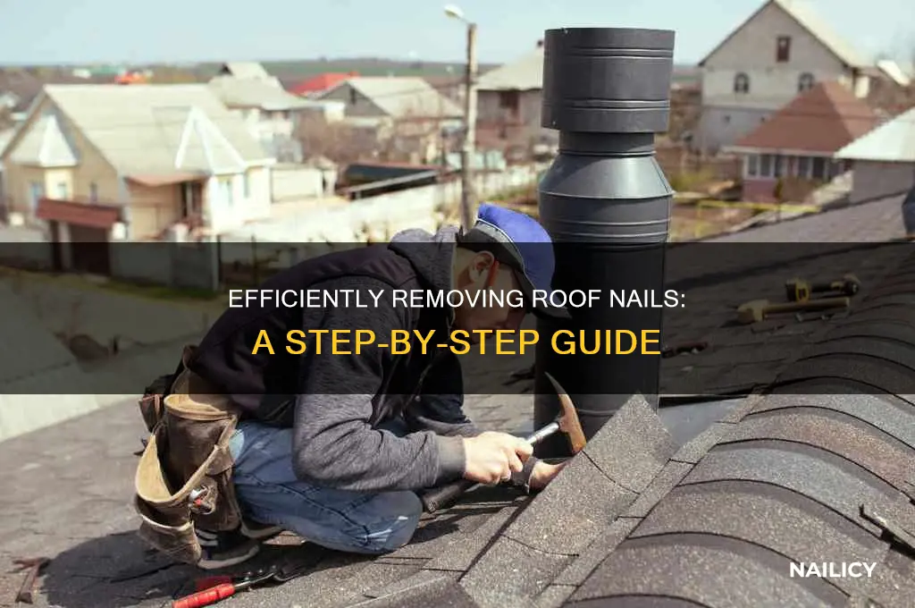 how to remove roof nails