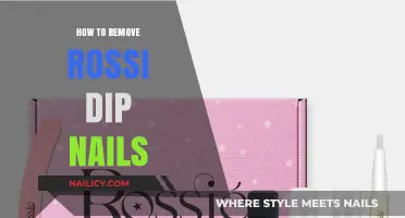 Easy Removal of Rossi Dip Nails at Home