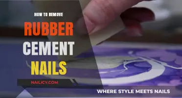 Removing Rubber Cement Nails: A Simple Guide
