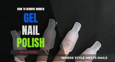 Removing Rubber Gel Nail Polish: A Step-by-Step Guide
