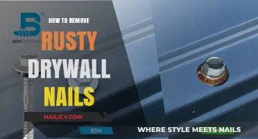 Removing Rusty Drywall Nails: Quick and Easy Guide