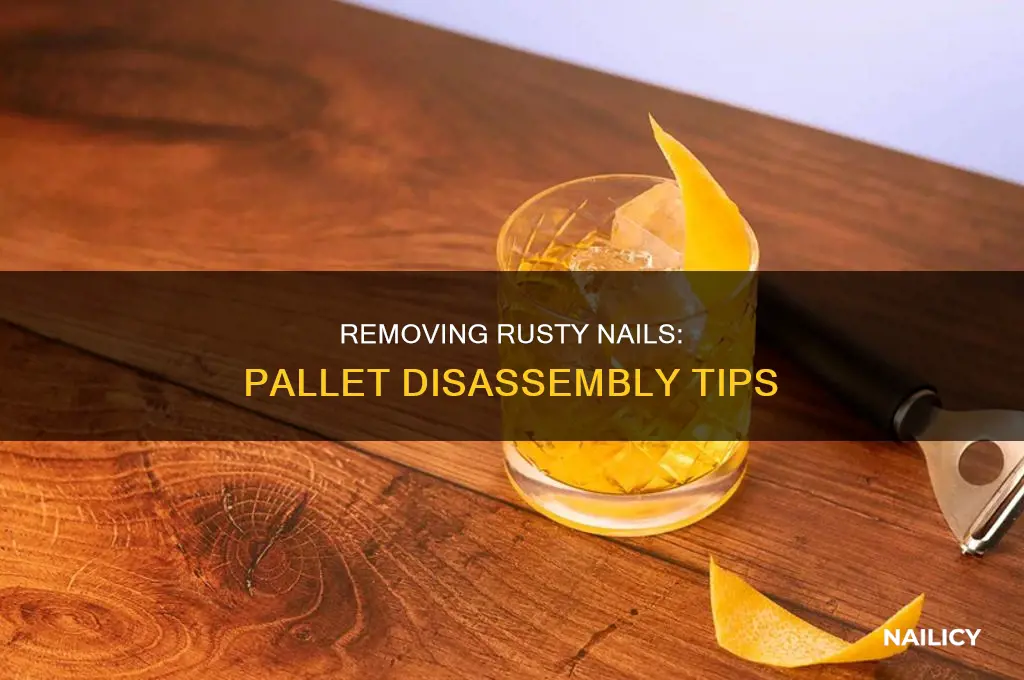 how to remove rusty nails from pallets