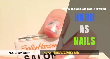 Simple Removal: Sally Hansen Advanced Hard as Nails