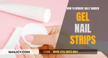 Removing Sally Hansen Gel Nail Strips: A Step-by-Step Guide