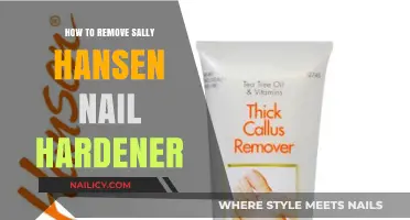 Effective Ways to Remove Sally Hansen Nail Hardener