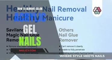 Removing Salon Acrylic Gel Nails: A Step-by-Step Guide
