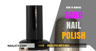 Removing Sand Nail Polish: An Easy Guide